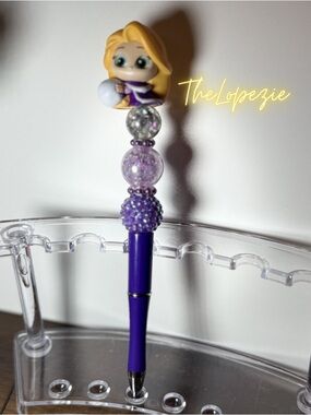 Handmade Princess Rapunzel inspired pen